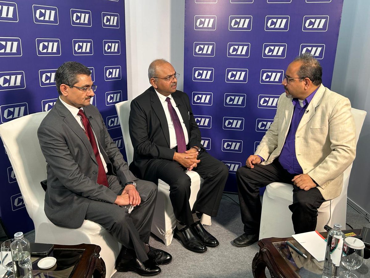 Ravi Agrawal at an official government forum