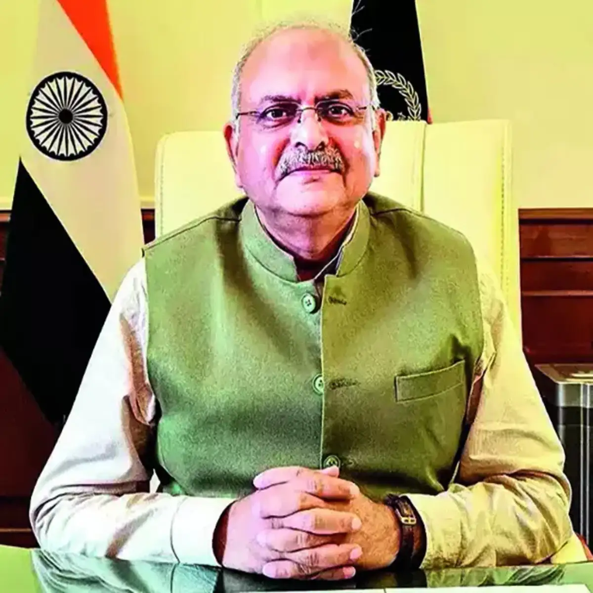Ravi Agrawal during his career at the Income Tax Department